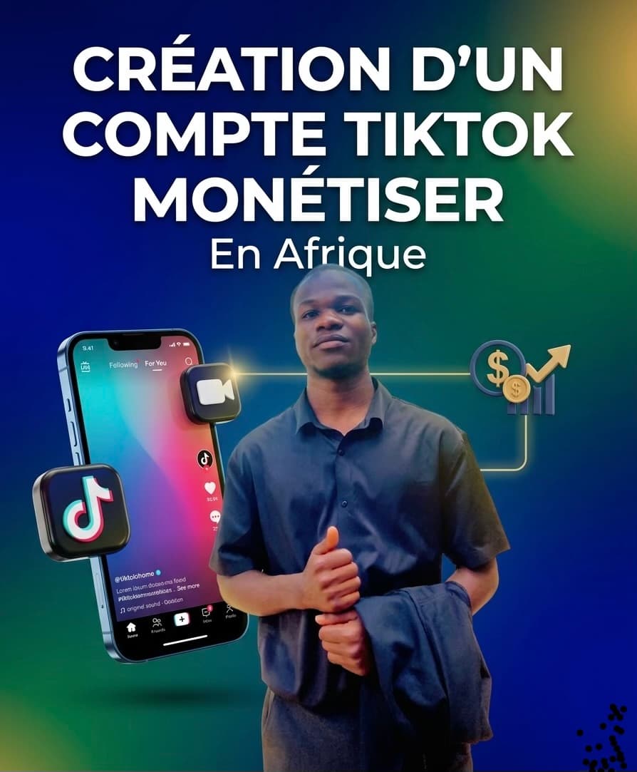 Coaching personnel pour la création d’un compte monétiser TikTok — DIGIVENTEK