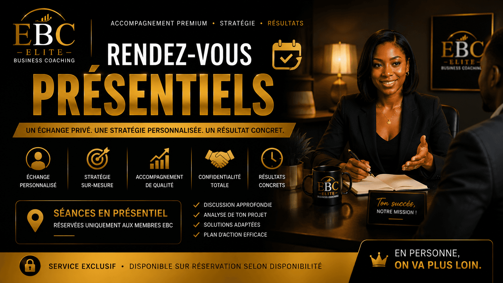 RENDEZ VOUS PRESENTIELLE EBC — Élite business coaching