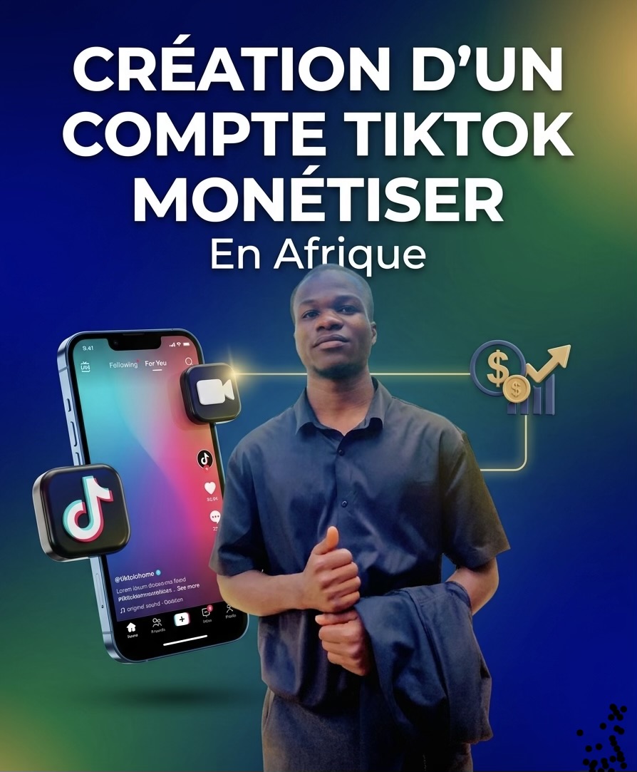 Coaching personnel pour la création d’un compte monétiser TikTok