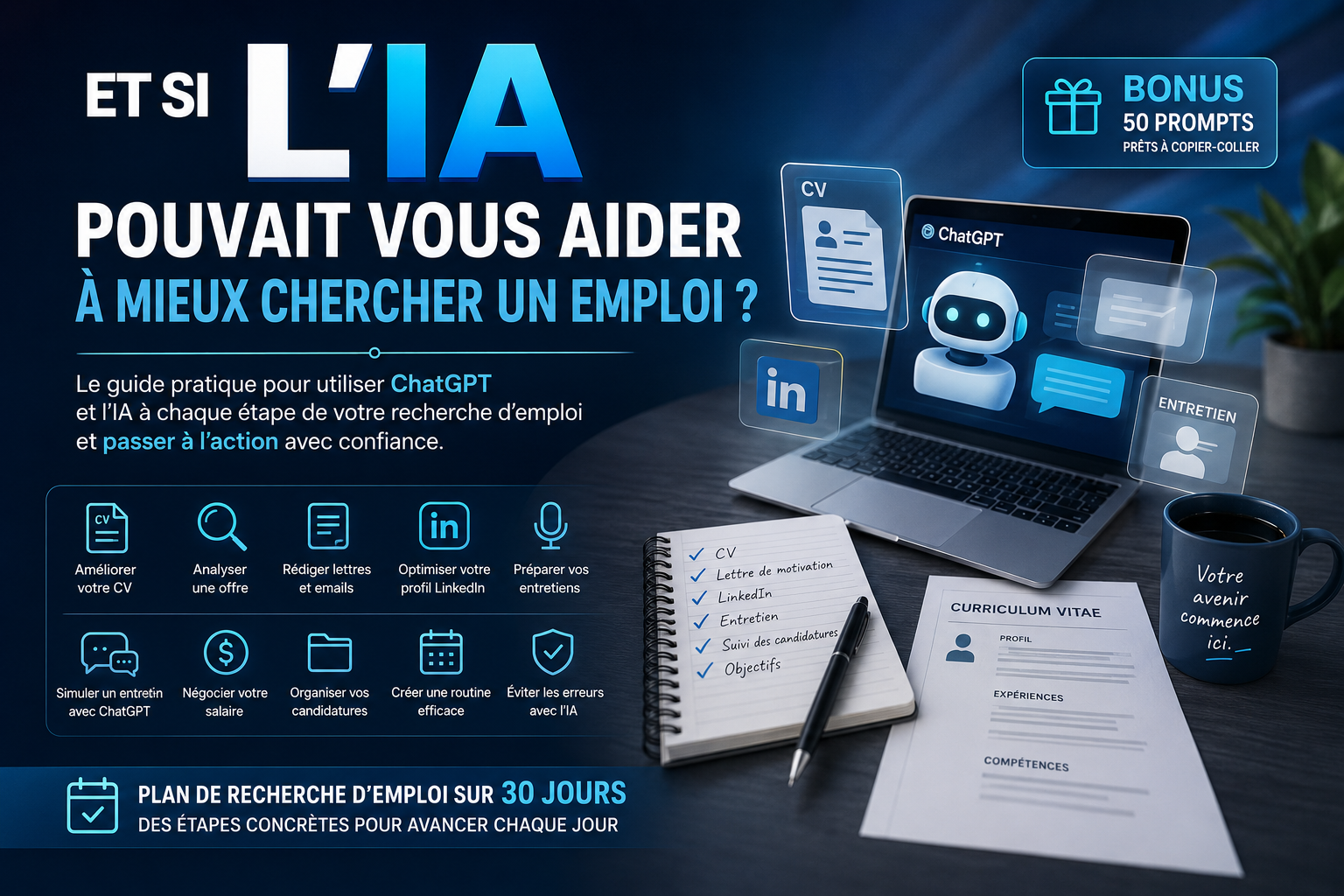 TROUVER UN EMPLOI AVEC l'IA