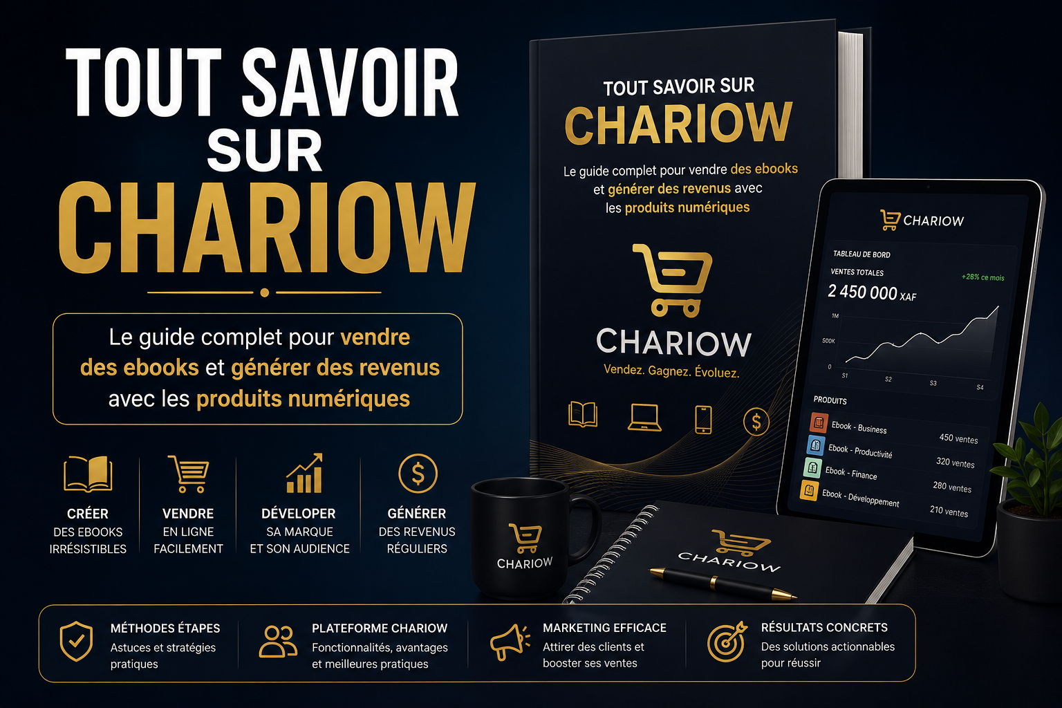 « Chariow de A à Z : créez votre boutique et commencez à vendre »