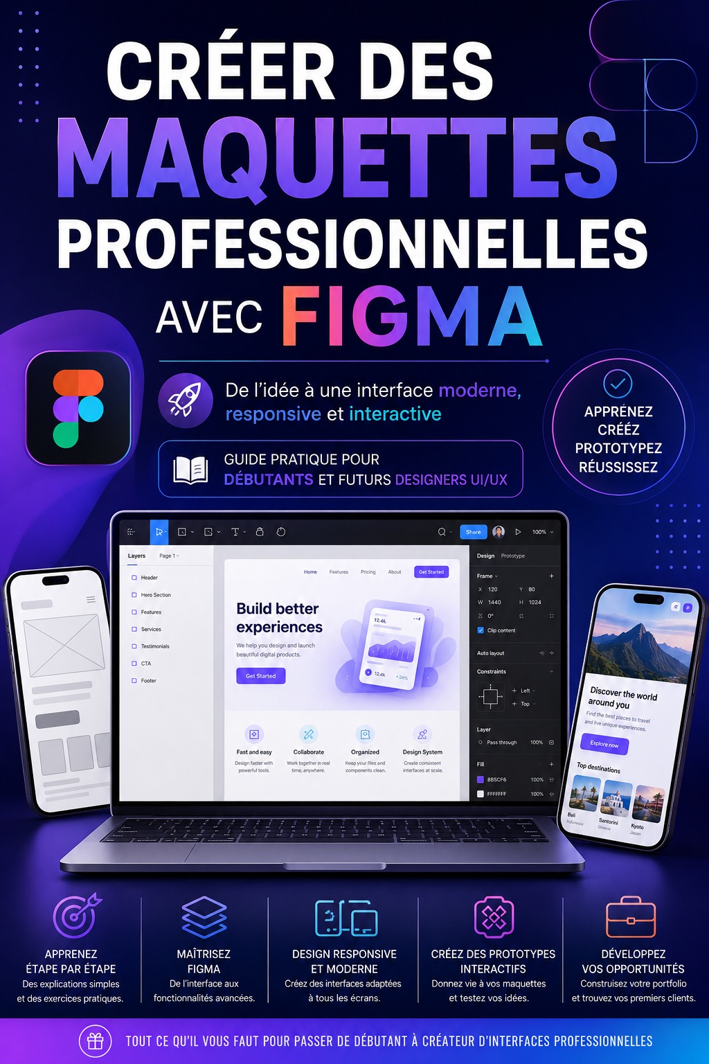 CRÉER DES MAQUETTES PROFESSIONNELLES AVEC FIGMA