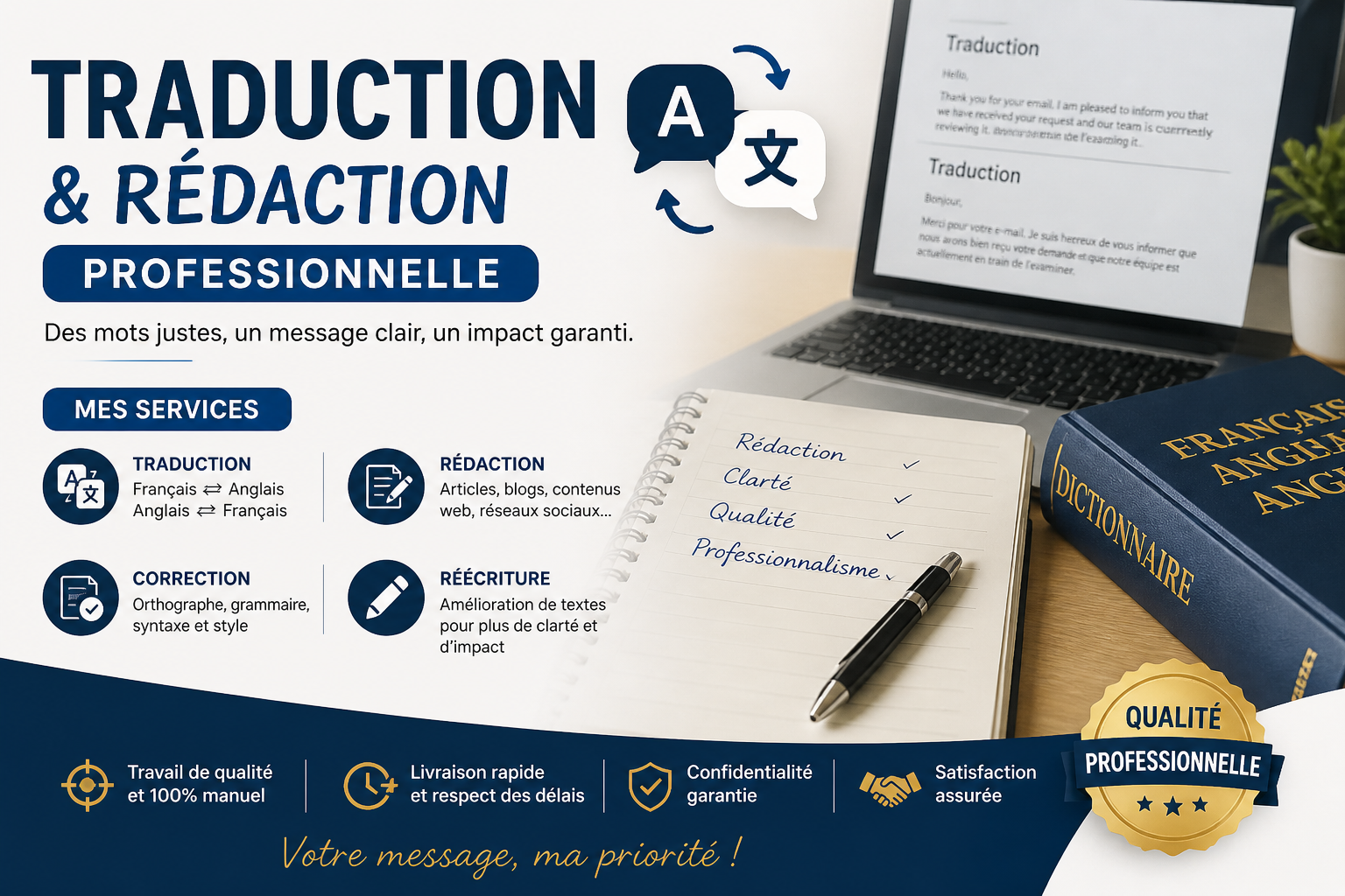 Traduction & rédaction