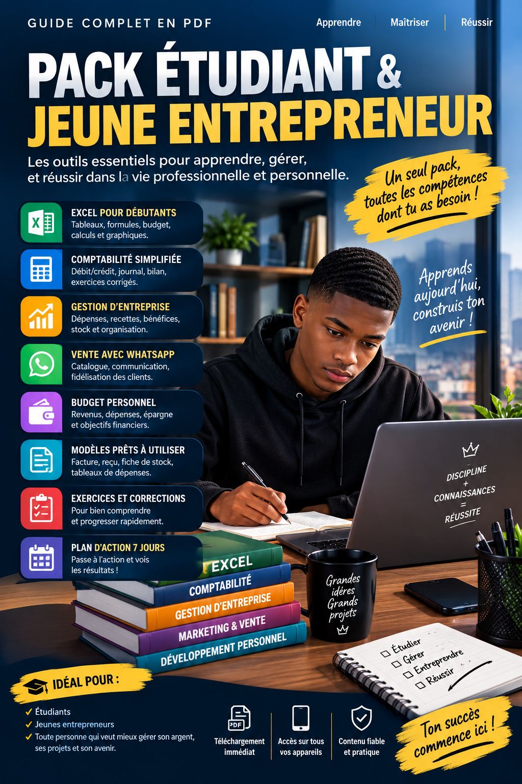 Pack Étudiant & Jeune Entrepreneur »