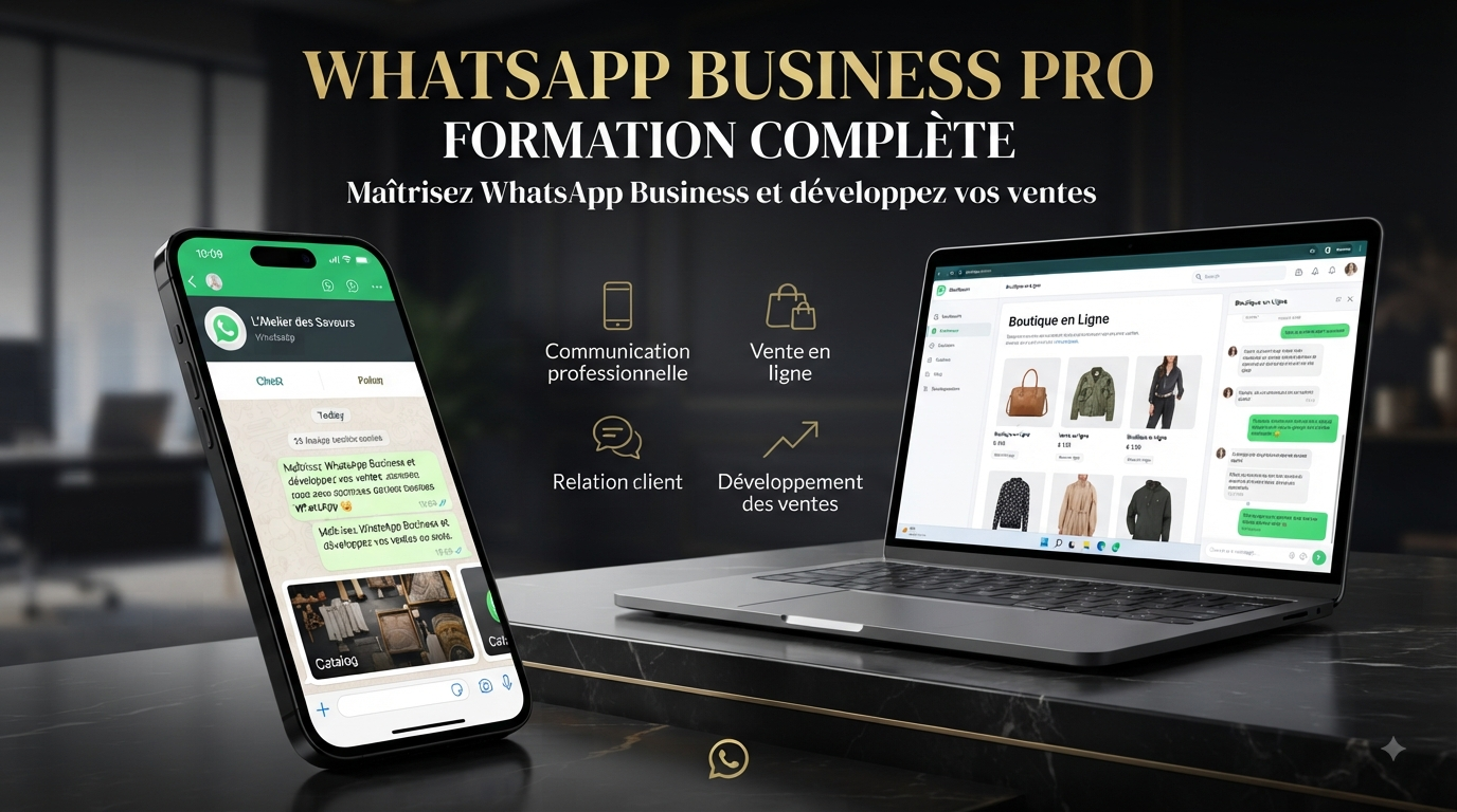 WHATSAPP BUSINESS PRO — Maîtrisez WhatsApp et Développez Vos Ventes
