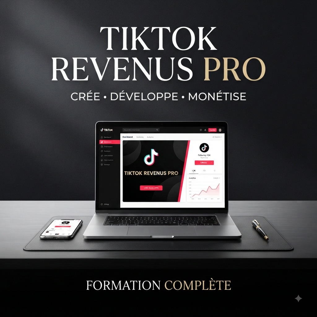 TIKTOK REVENUS PRO — FORMATION COMPLÈTE POUR DÉVELOPPER ET MONÉTISER SON COMPTE