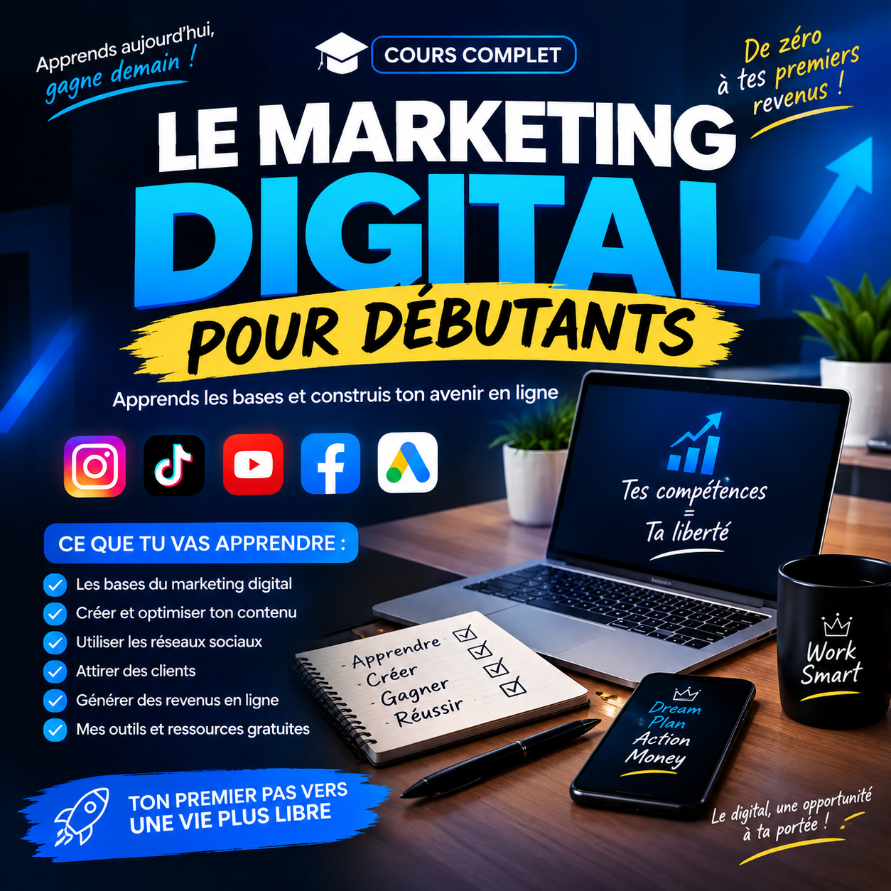 Marketing digital pour débuter