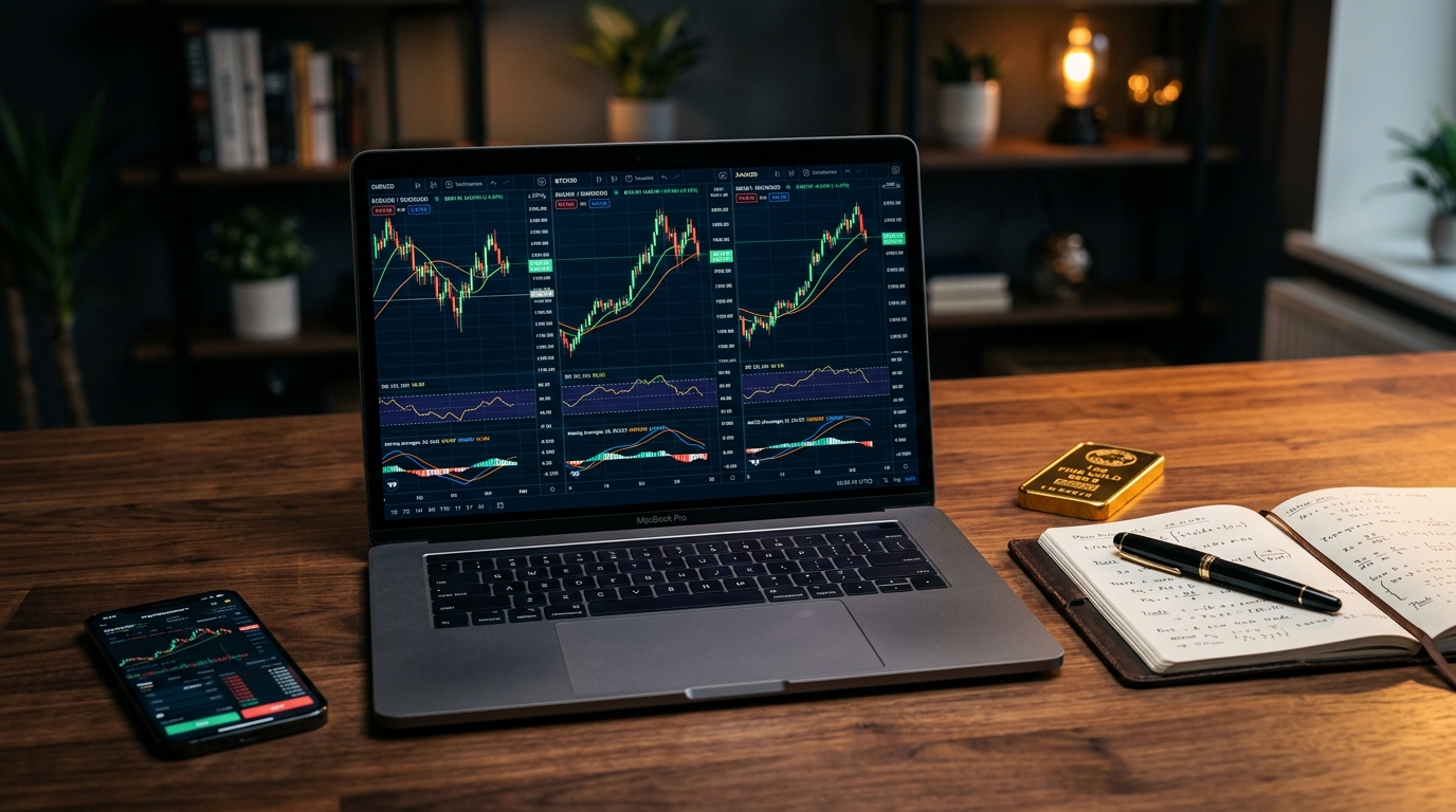 Maîtrisez le Trading : Forex, Crypto et Or pour Débutants