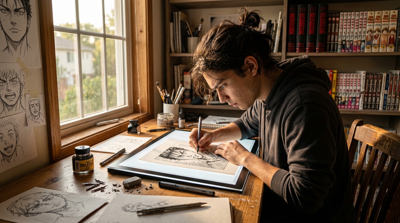 Apprendre à créer son propre manga de A à Z